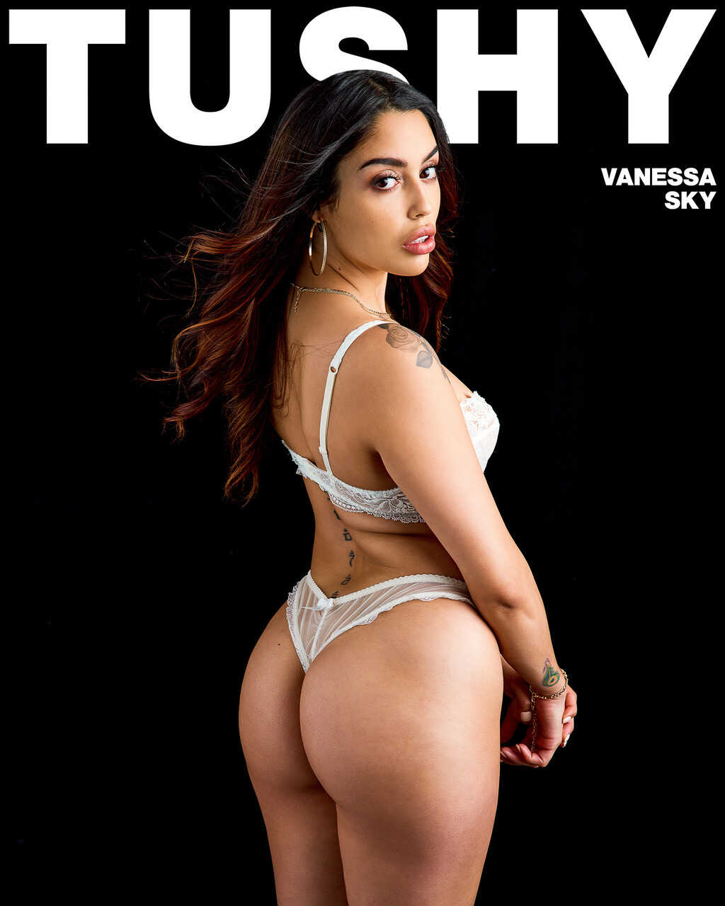 Curvy Latina hottie Vanessa Sky enjoys hardcore anal sex with a hung stud while showing off her sexy big ass and feet. - O...