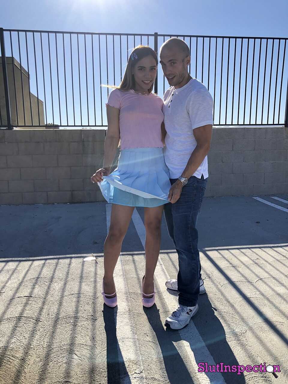 Kinky teen Alita Lee's footjob leaves Dan Ferrari cumming in POV - Alita Lee, Dan Ferrari