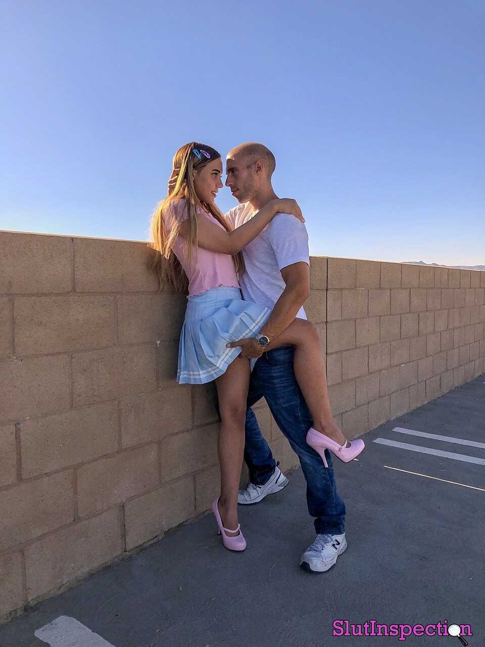 Kinky teen Alita Lee's footjob leaves Dan Ferrari cumming in POV - Alita Lee, Dan Ferrari