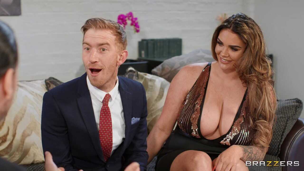 Emma Leigh's Ink-stained Tits Get Sucked and Fucked as Hubby Watches in Awe - Danny D, Emma Leigh