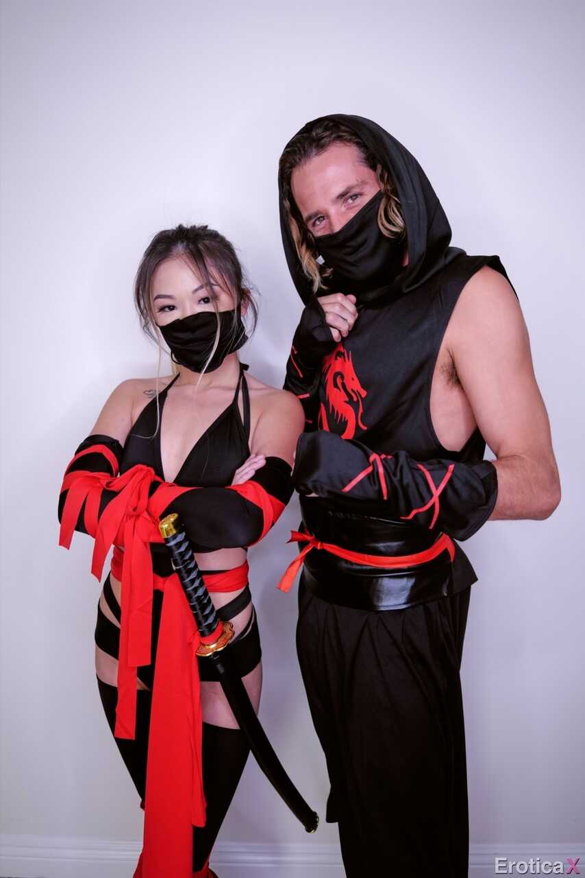 Asian Ninja Lulu Chu Cosplay Cum and Hardcore Pleasure with Tyler Nixon - Lulu Chu, Tyler Nixon