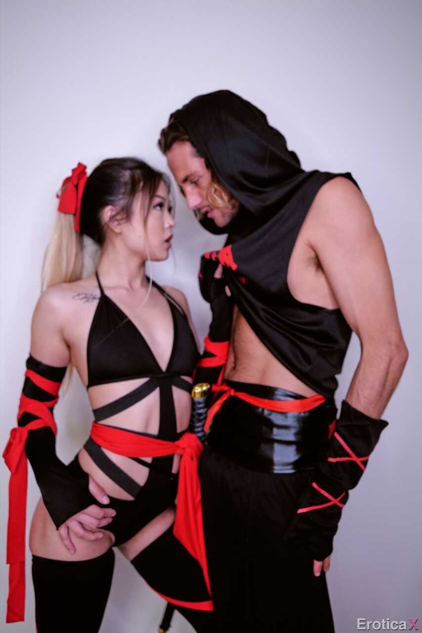 Asian Ninja Lulu Chu Cosplay Cum and Hardcore Pleasure with Tyler Nixon - Lulu Chu, Tyler Nixon