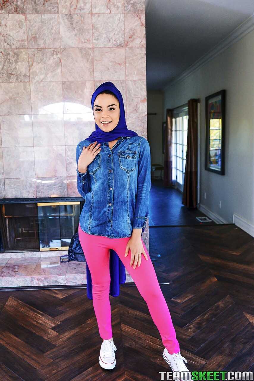 Maya Bijou's Hijab Comes Off During a Steamy Threesome with Bambino and Mike Mancini - Bambino, Maya Bijou, Mike Mancini