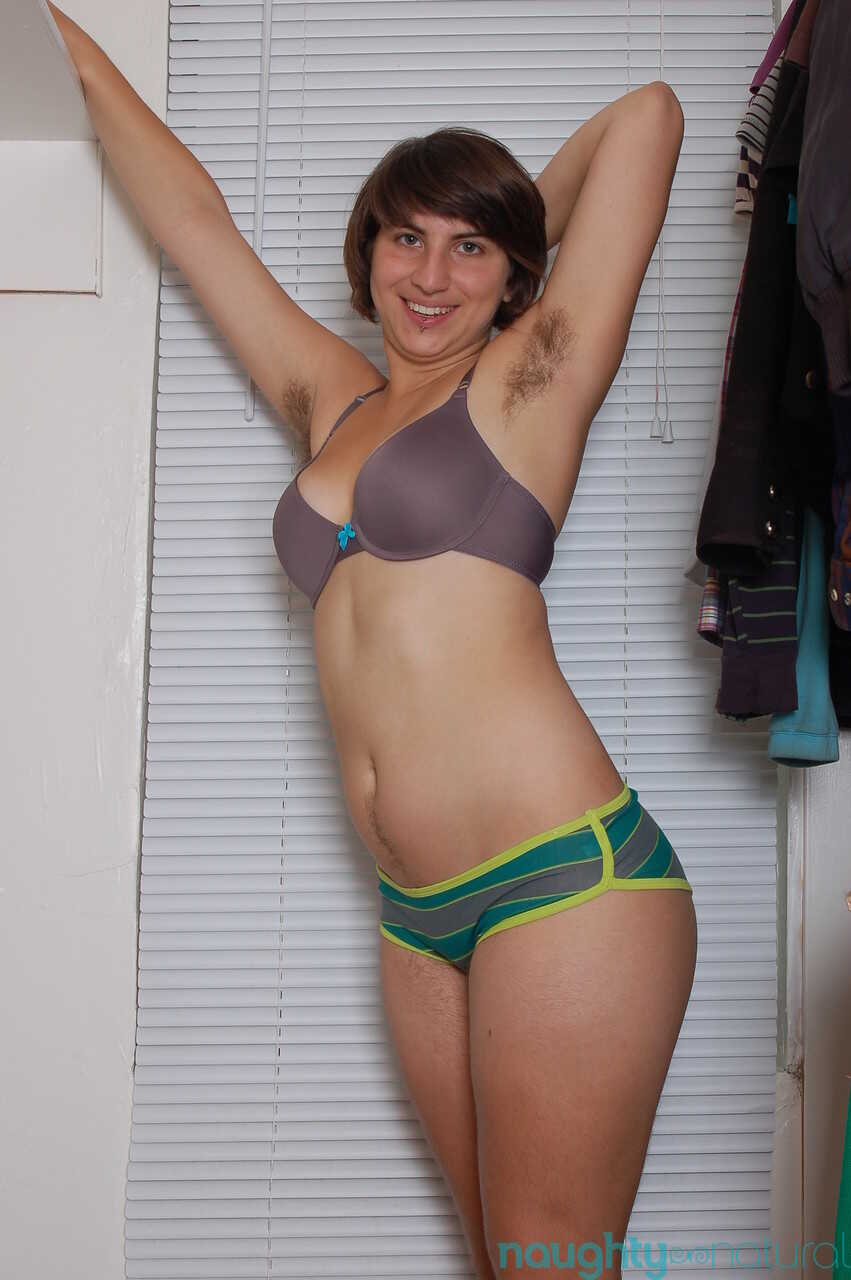 Funny amateur babe Zooey Milah unveils her hairy body while changing  becomes  Hairy MILF's hilarious wardrobe malfun...