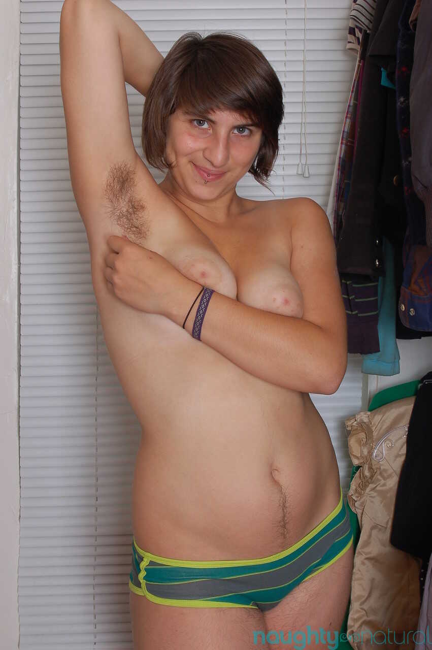 Funny amateur babe Zooey Milah unveils her hairy body while changing  becomes  Hairy MILF's hilarious wardrobe malfun...