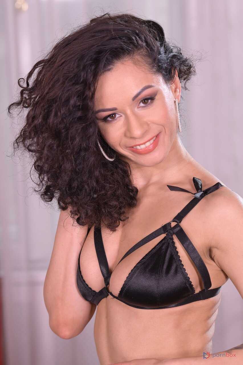 Sexy wife Stacy Bloom bends over for a deep interracial anal double penetration with two black studs - Stacy Bloom