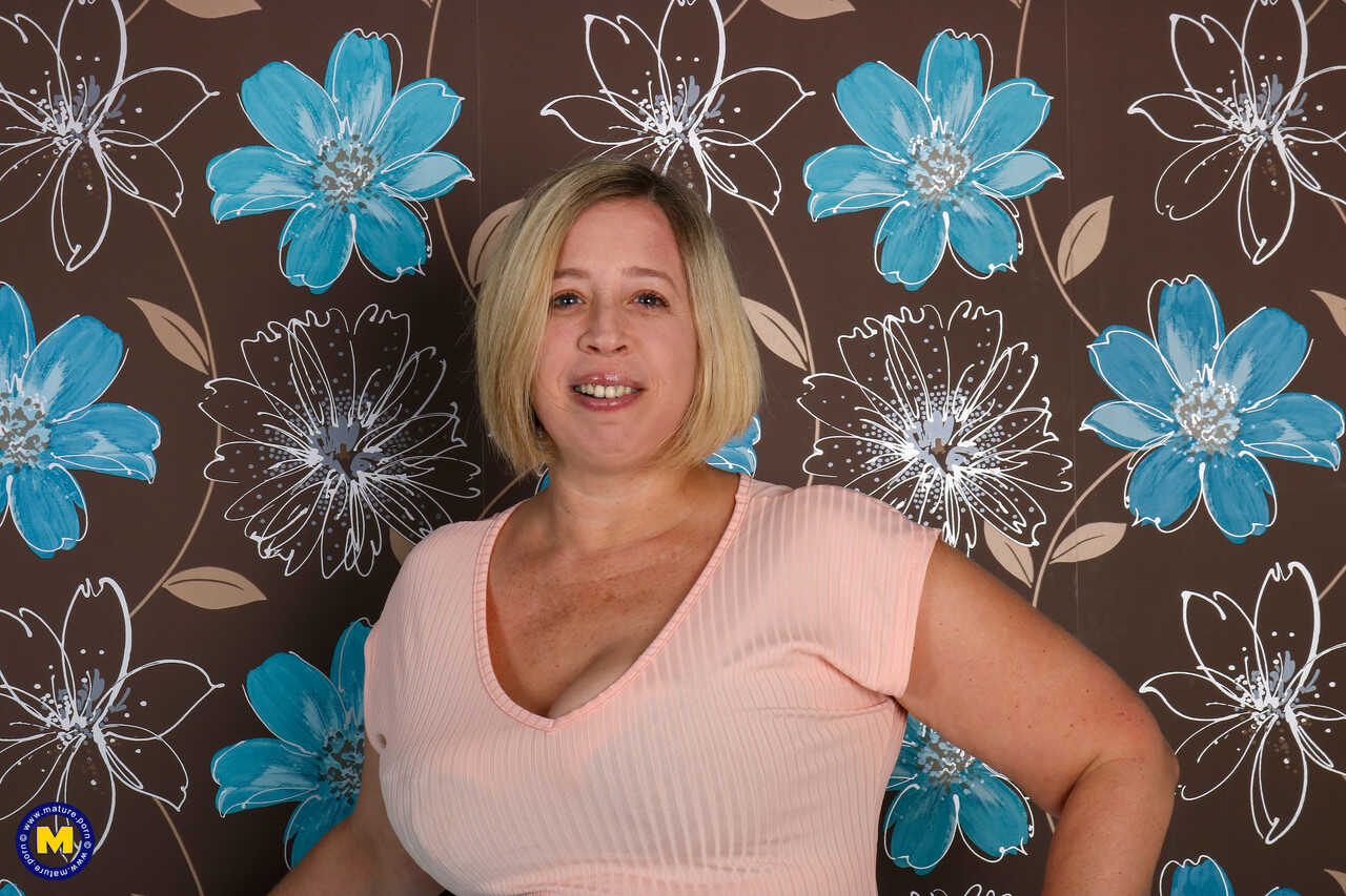 Fat granny Lacey Starr and curvy blonde Shooting Star share a big dick in lingerie with sexy British mature amateur Chris ...