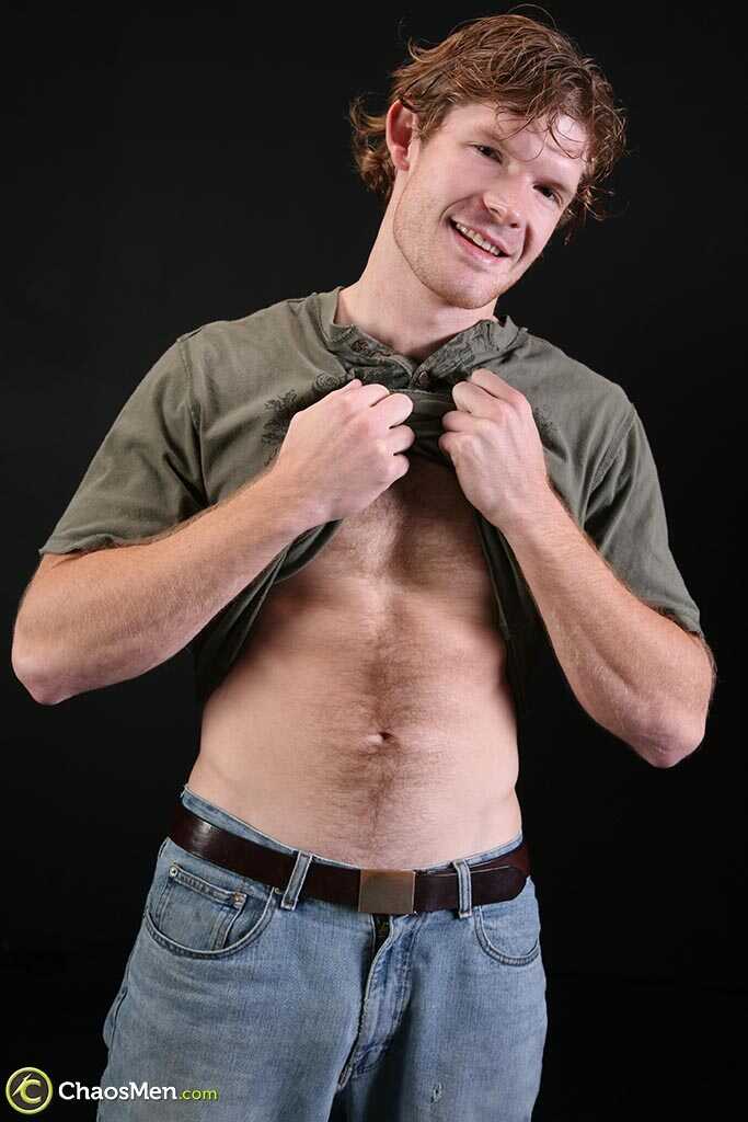 Riordan's Hairy Body and Hard Dick Steam Up the Screen in this Gay Porn Debut! - 