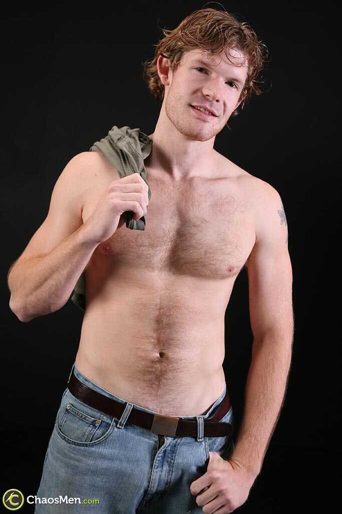 Riordan's Hairy Body and Hard Dick Steam Up the Screen in this Gay Porn Debut! - 