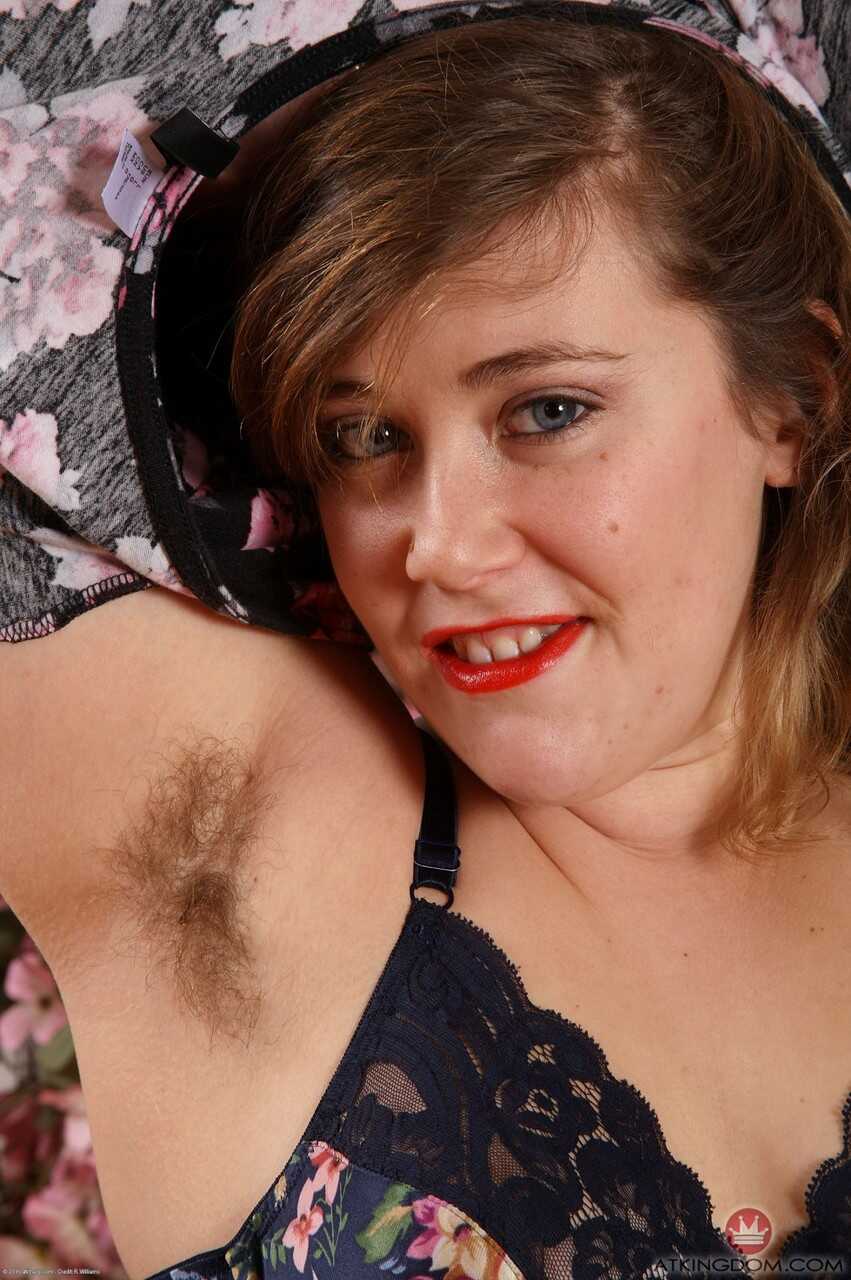 Hairy Suzie Strips and Teases Her Fat Arms, Ass and Pussy for Your Pleasure! - Suzie