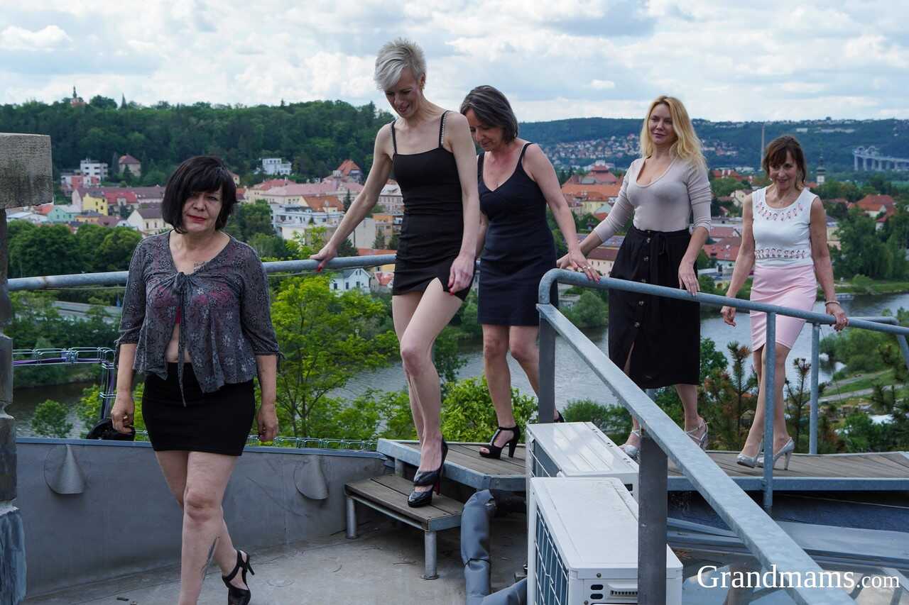 Oldie X Belinda Bee, Charllie, Danny Bloom, Koko Blonds, Nelly Wild Starring in a Mature Orgy with Czech Mature, Mature Bo...