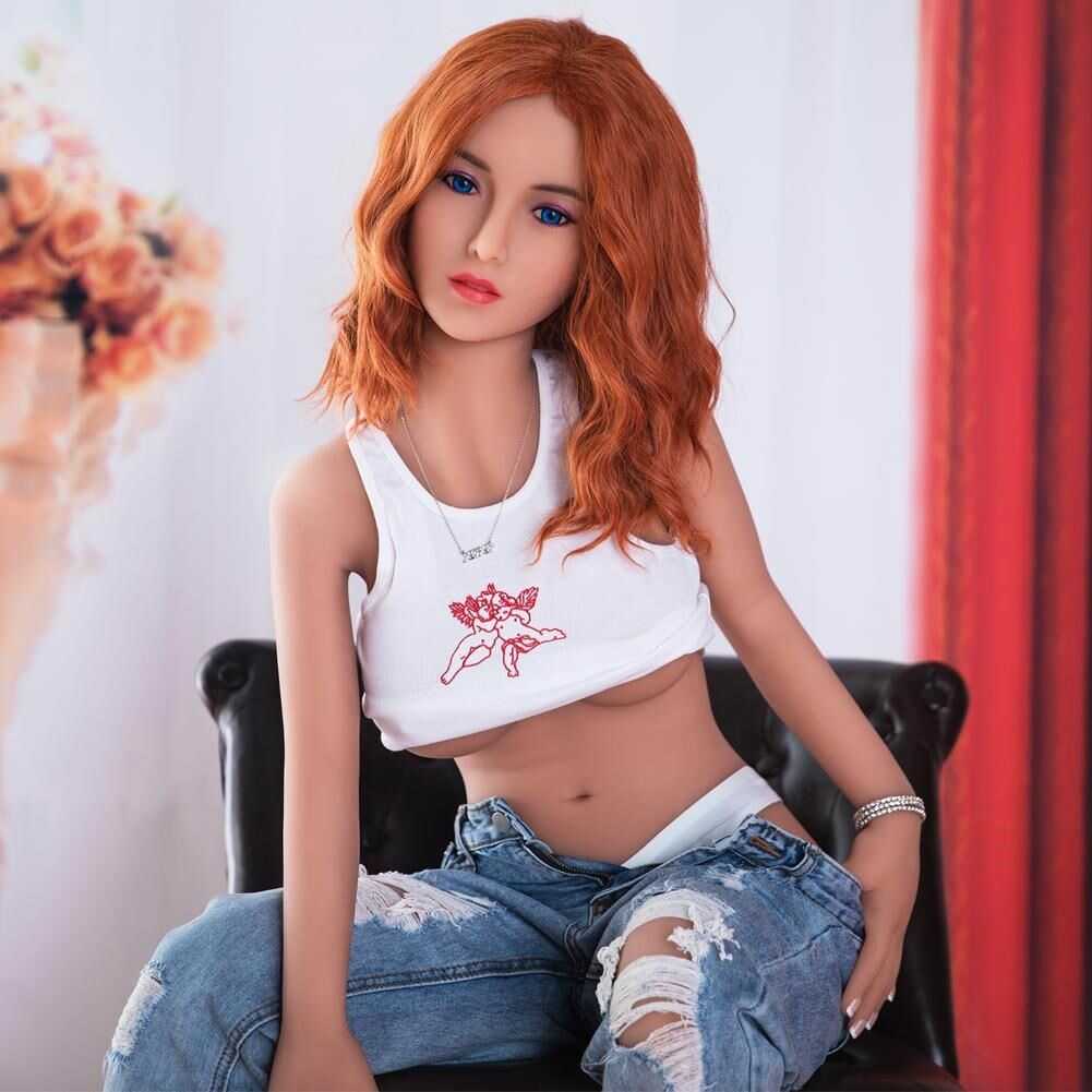 Mia's Dollhouse of Desire: A Realistic Redhead with Big Juggs and Shaved Holes - 