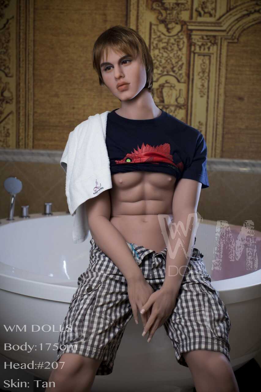 Mansion Masterpiece: Tall, Hung Sex Doll Tanner's Six-Pack Showcase and Giant Cock Adventure - 