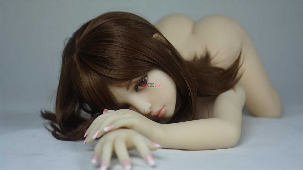 Naughty Mini Sex Doll Shows Off Her Bodacious Boobs with Stiff Nipples - 