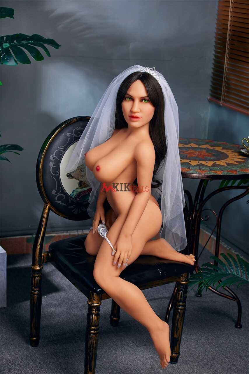 Doll in White Dress: The Seductive Redhead's Passionate Night with the Plush Plaything - 
