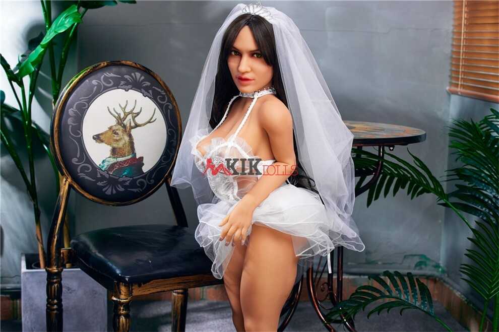 Doll in White Dress: The Seductive Redhead's Passionate Night with the Plush Plaything - 