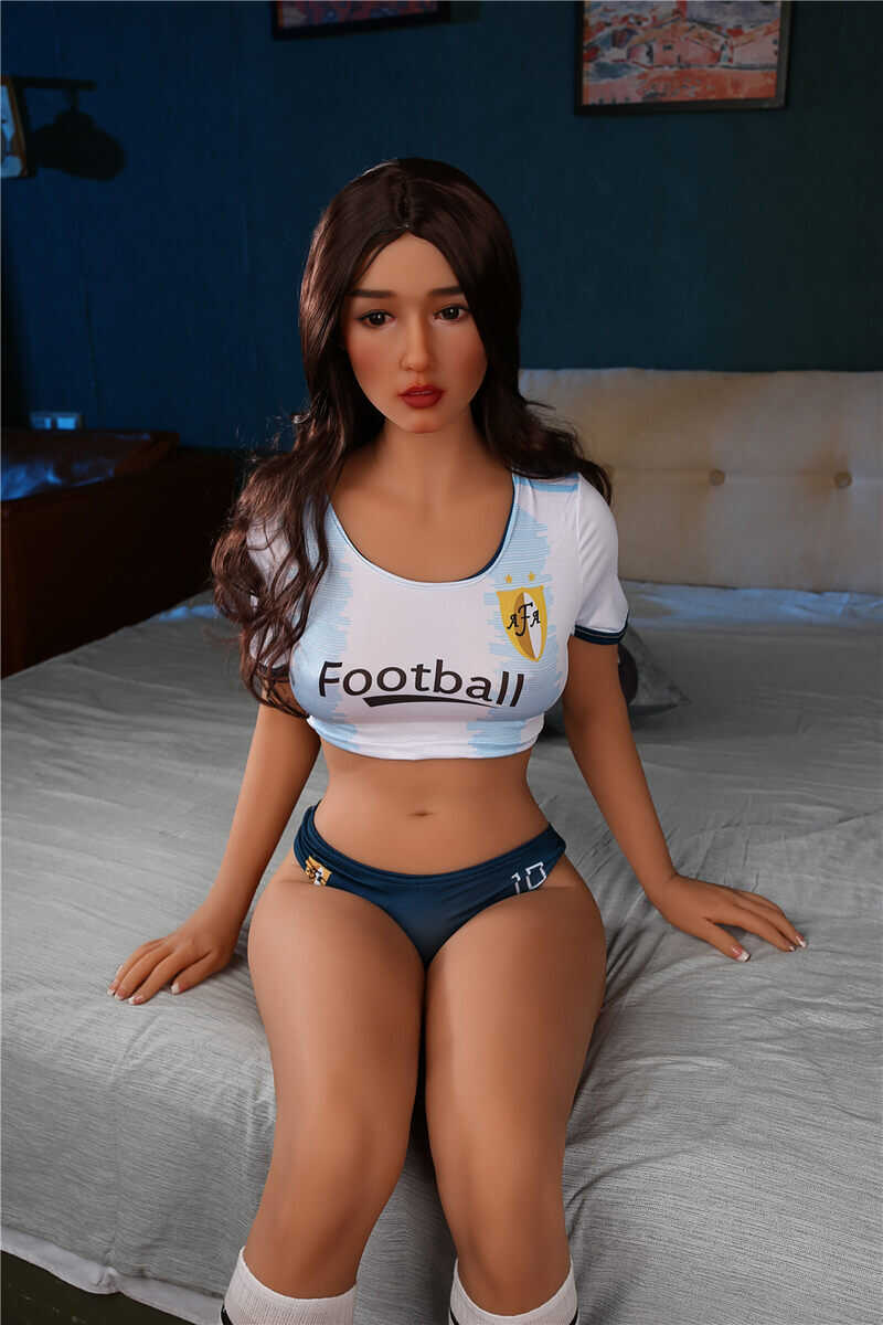 Sportswear-Clad Sex Doll Unleashes Her Natural Tits for an Irresistible Tease! - 