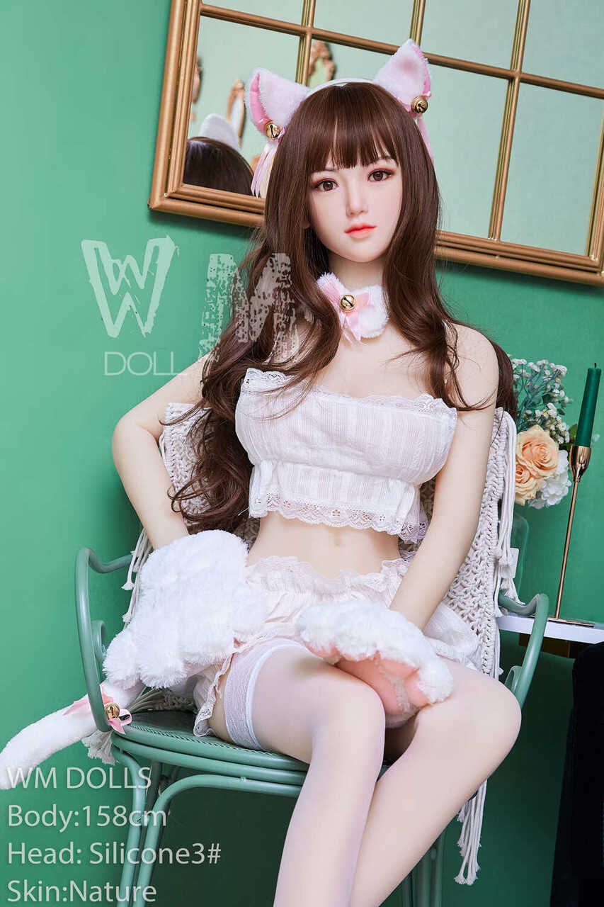 Longing for a Long-Haired Sex Doll's Breasts