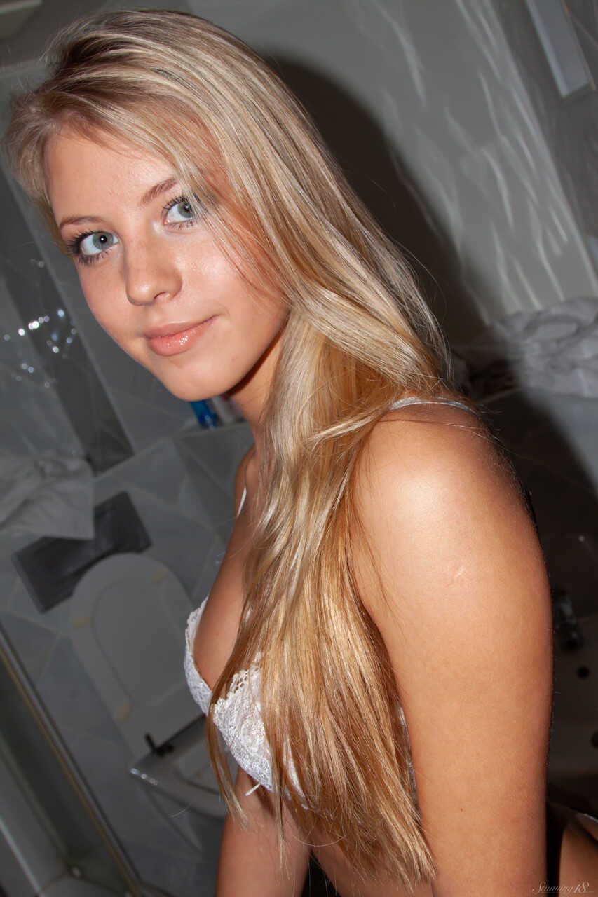 Barbara D's Sexy Blonde Showdown Busting out her Blue Eyed Tits and Ass! - Barbara D