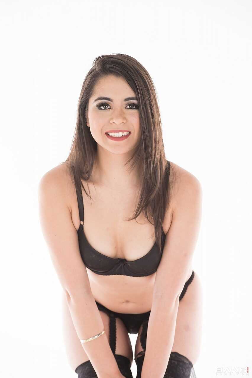 Sexy Siren Drea Diamond Lures You In With Her Small Boobs While Posing In Black Lace Underwear - Drea Diamond, James Deen