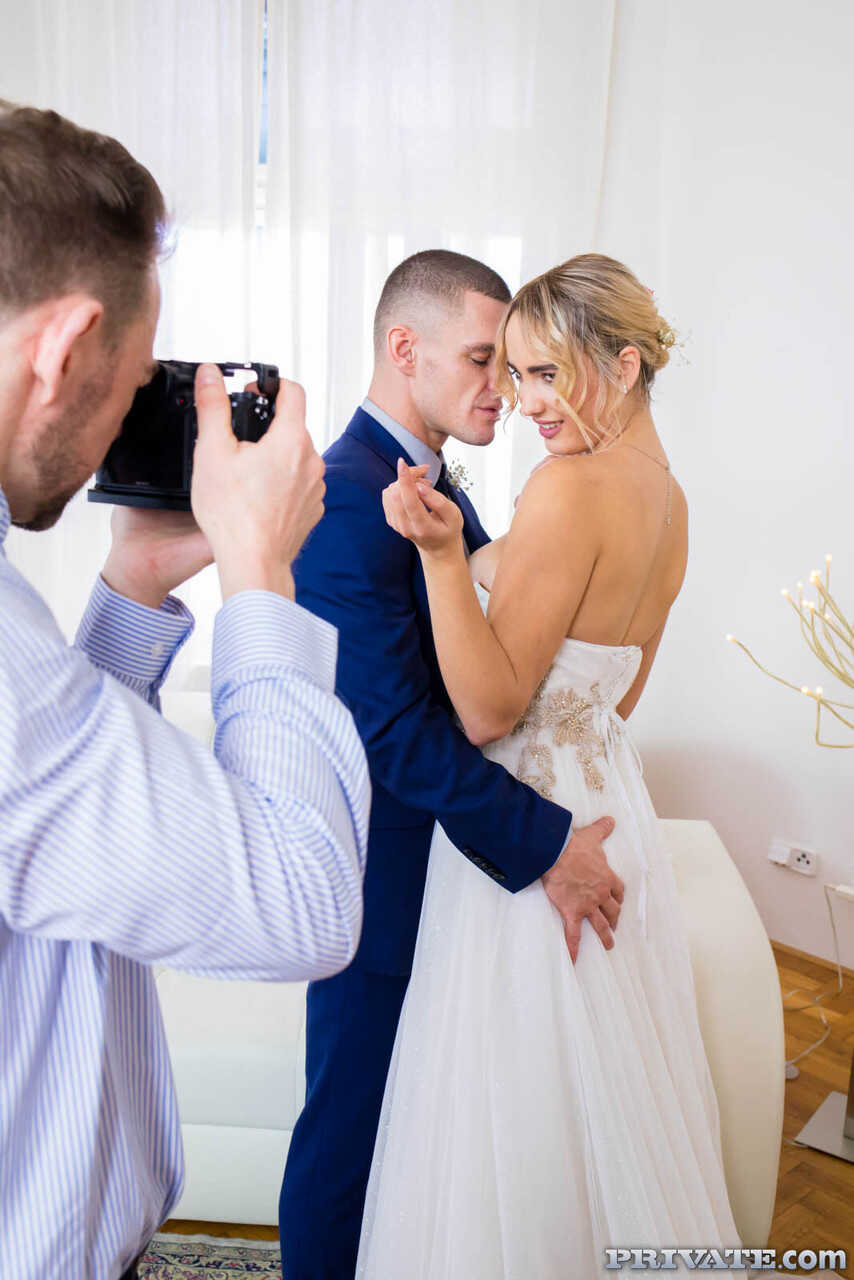 Blonde Bride Anna Khara Gets Double Penetrated By Her Husband and Wedding Photographer, Erik Everhard and Max Dior. - Anna...