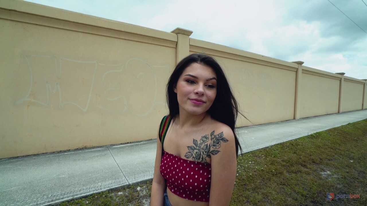 Reyna Delacruz's Bus Stop Pickup Turns into an Overpowering Stranger Sexcapade - Reyna Delacruz