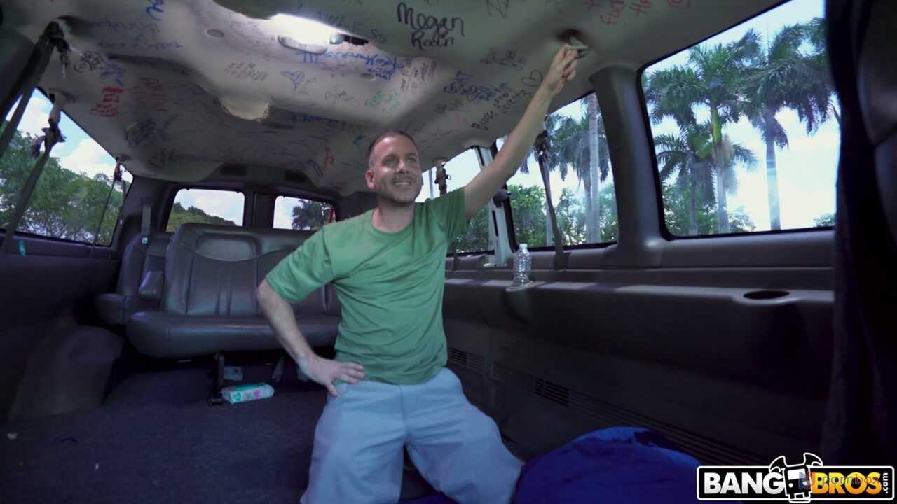 British Brunette Hitchhiker Gets Pounded By A Stranger In A Threesome With His Latina Friend - Britt James, Dickie Bobby