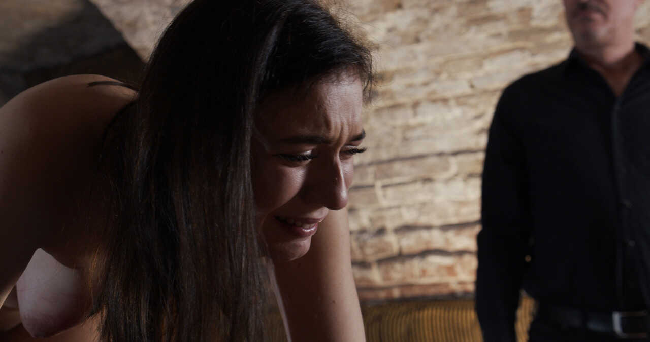 Kira Axe's Submission: Brunette Cries as She Gets Spanked Hardcore from Behind by Her Master - Kira Axe