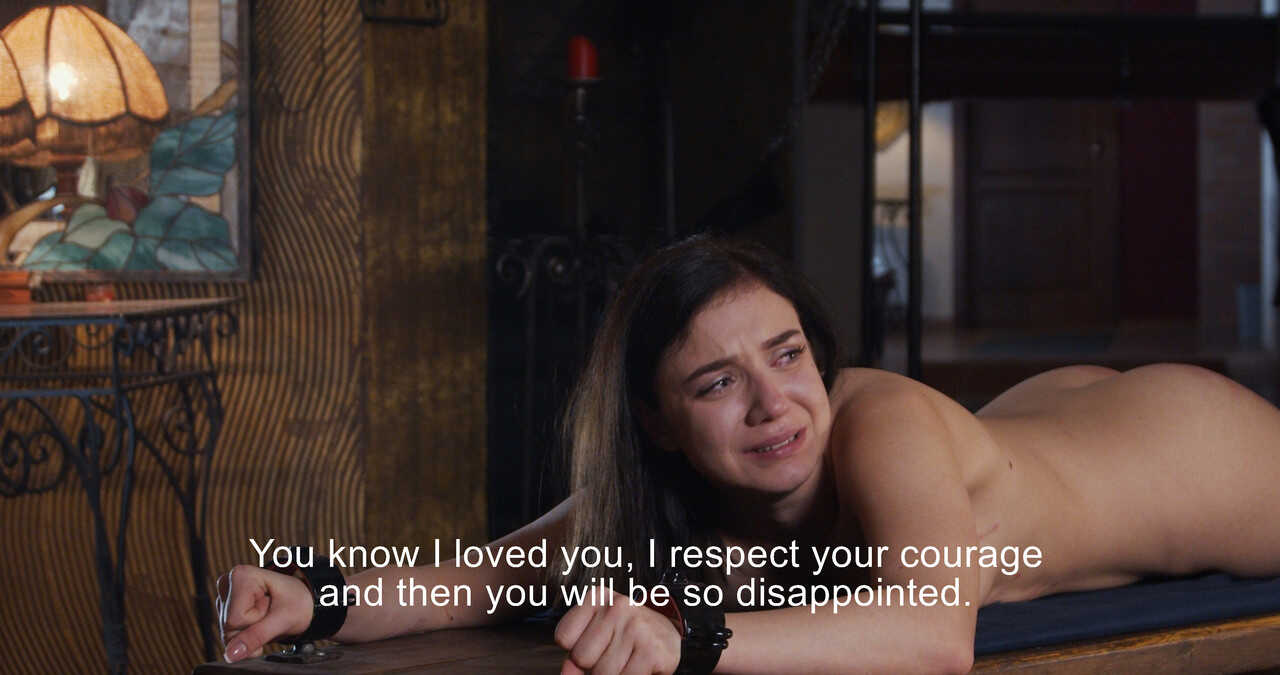 Kira Axe's Submission: Brunette Cries as She Gets Spanked Hardcore from Behind by Her Master - Kira Axe
