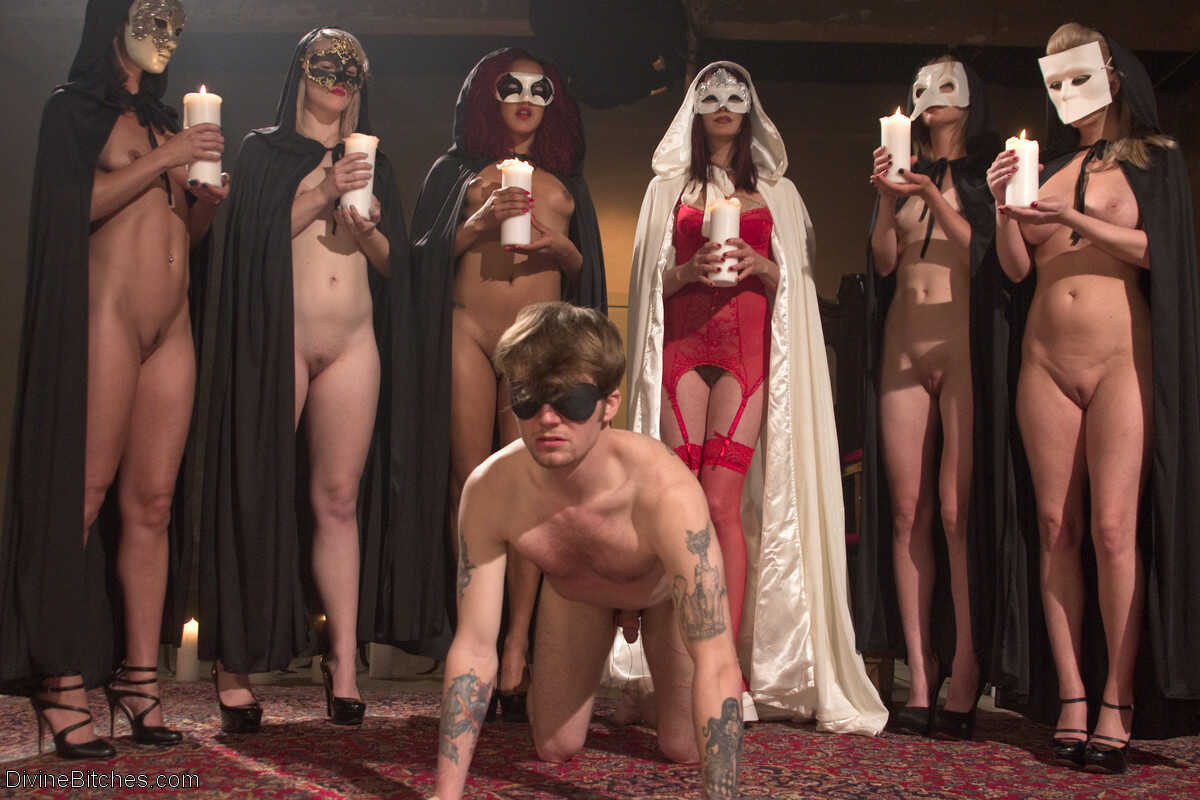 Mistress Maitresse Marlowe and her Cherry Torn Slave: A Wax Ritual of Small Penis Humiliation - Cherry Torn, Daisy Ducati,...