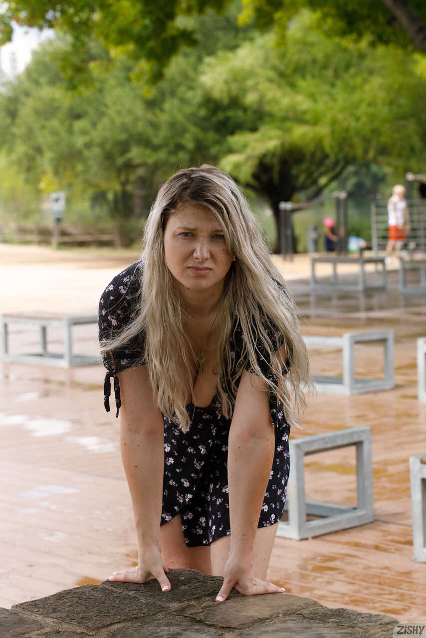Blonde Emily Right's Thighs Dragonfly Assentertainment(Note: The word 'entertainment' is a play on the phra...