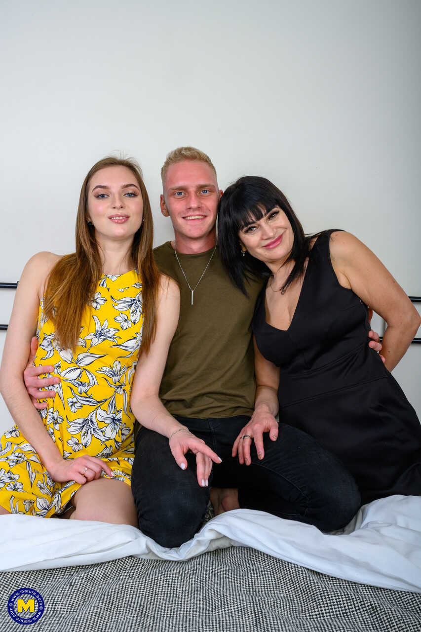Lola S Takes on Two Young Lovers as She Gets DP'd by Martin Spell and Vika Lita in a Steamy FFM Threesome - Lola S, M...