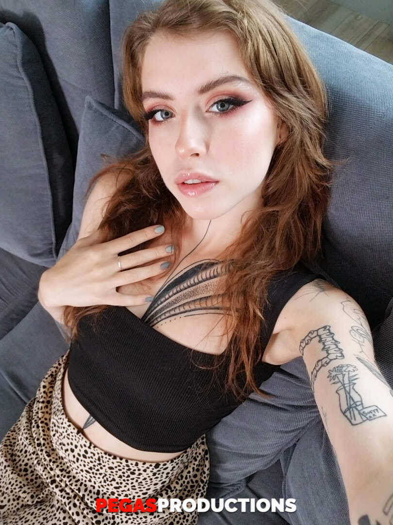Sneaky Stepbro Catches Inked Teen Eden Ivy in Sexy Pink Lingerie & Gets a Surprise of His Own! - Eden Ivy, Dave March