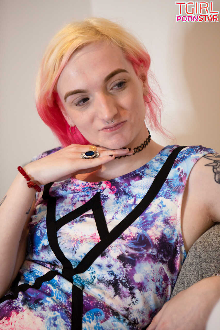 TGirl Pornstar Ella Venus's Transsexual Seduction with Cute Shemale Xara Ends in a Perfect Shemale Blowjob and Anal P...