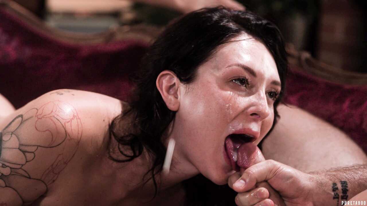 Charlotte Sins' Slutty Threesome with Codey Steele and Nathan Bronson: A Rough and Ready BBC Spit Roasting - Charlott...