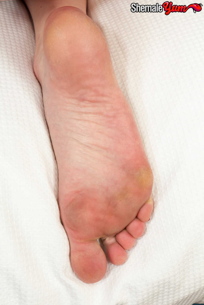 Big Dick vs. Little Dick: Mature TGirl Miss Marcy's Foot Worship Session Gone Wrong - Miss Marcy