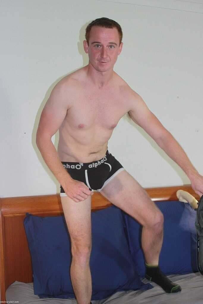 Rhys' Hot Body and Huge Cock: A First-Time Gay Jock's Masturbation Adventure with a Monster Dick - 