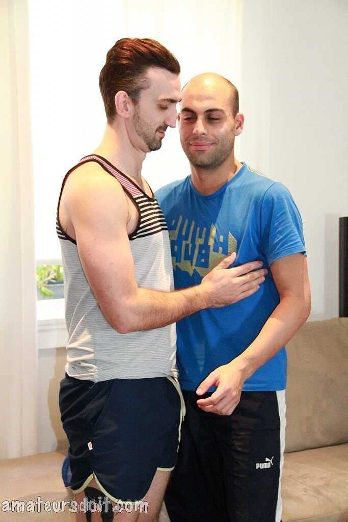 Straight Guy Gets Tied Up and Sucks Dirty Gay Amateur Cock with His Straight Buddy - 