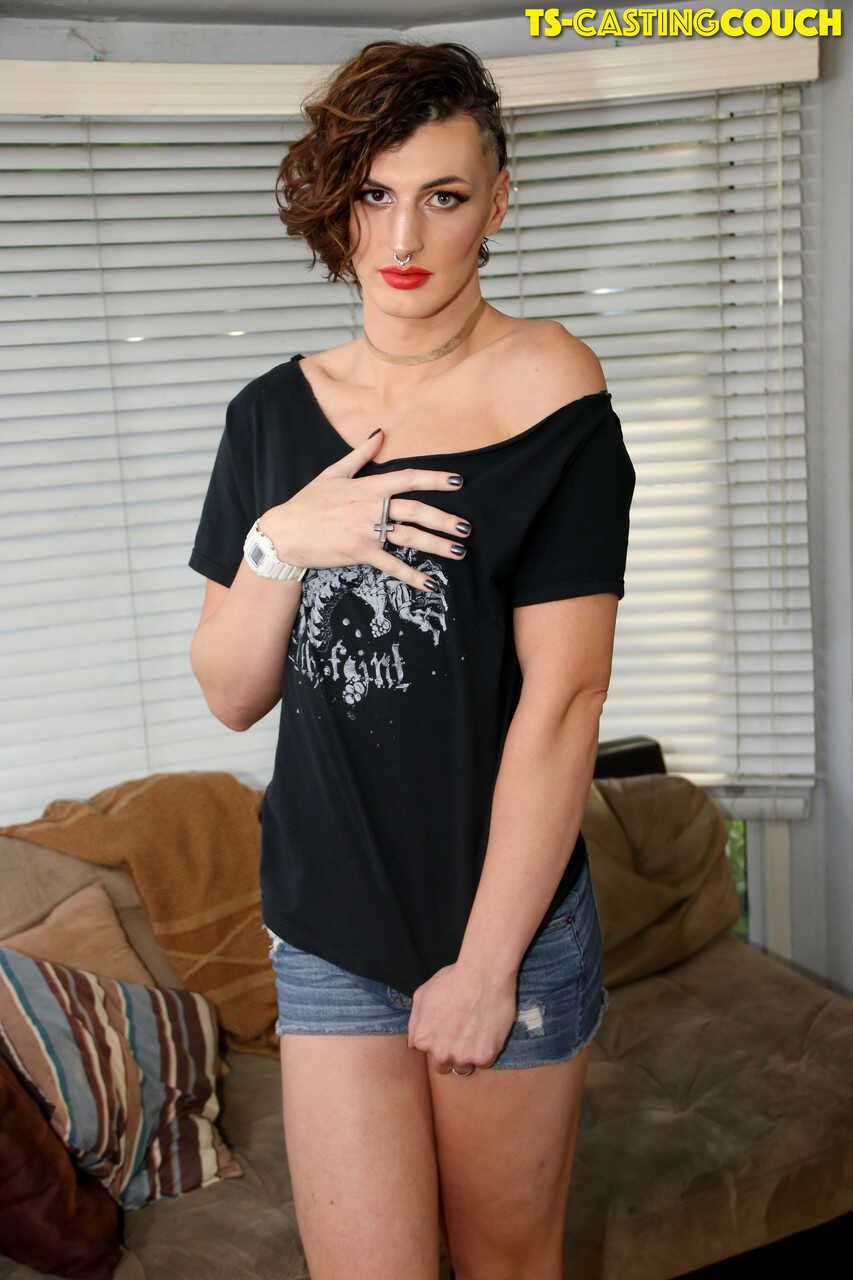 Shemale Auditions with Perfect TS Ass - Allysa Etain