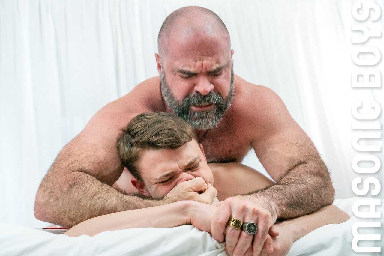 Angus' Anal Invasion: The Twink Young's Ass is Destined for the Big Cock Gay Grandmaster's Pleasure! - 