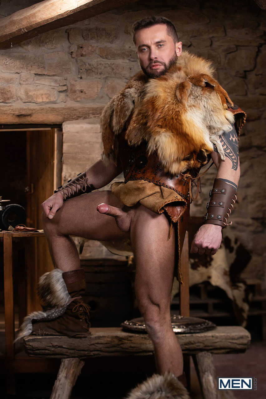 Mighty Norse Males: A Sturdy Saga of Huge Dick Sucking and Fucking in the Open Air - 
