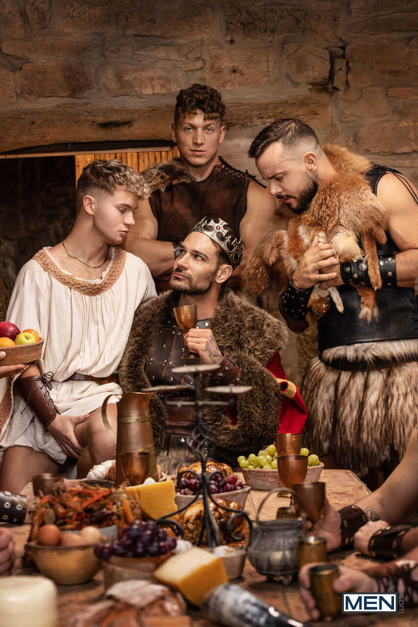 Mighty Norse Males: A Sturdy Saga of Huge Dick Sucking and Fucking in the Open Air - 