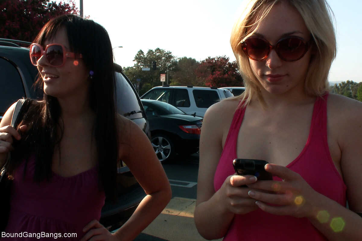Brunette Lily LaBeau's BDSM Gangbang Gets Wild with Blonde Girlfriends and Favorite Pornstars - Alex West, Ashli Orio...