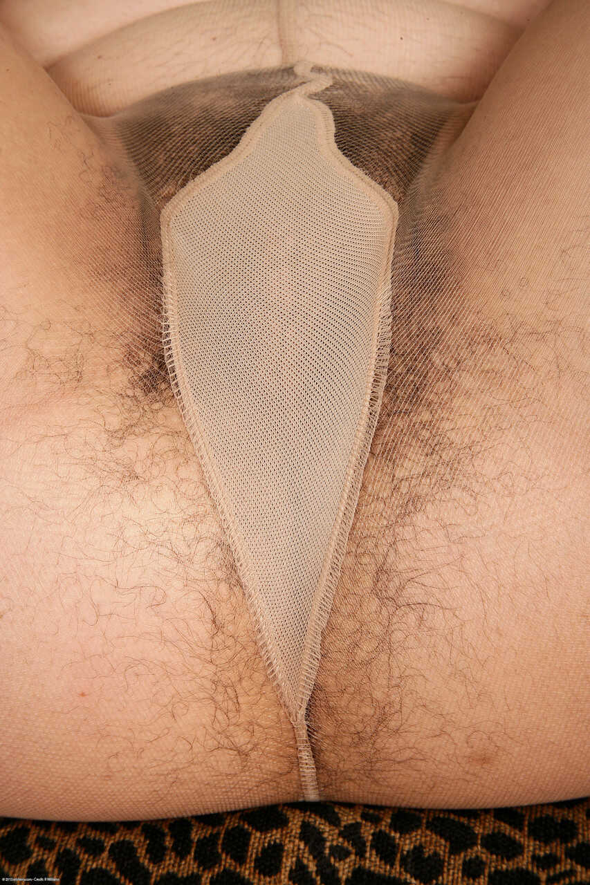 Curvy Hairy Chubby Marie Spreads Her Huge Hairy Bush During A Sexy Striptease! - Marie