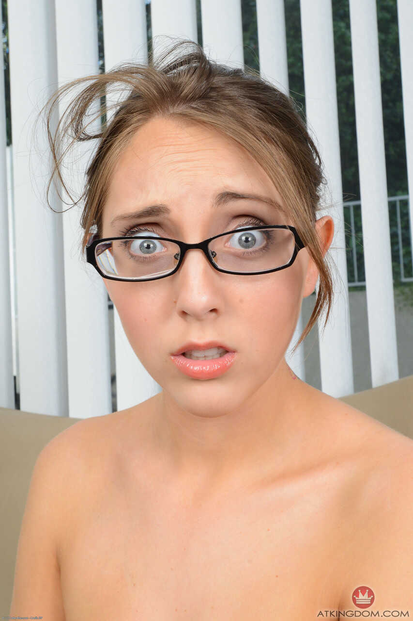Nickey Huntsman: The Nerdy Redhead's Hairy Asshole and Close Up Panties Spread! - Nickey Huntsman
