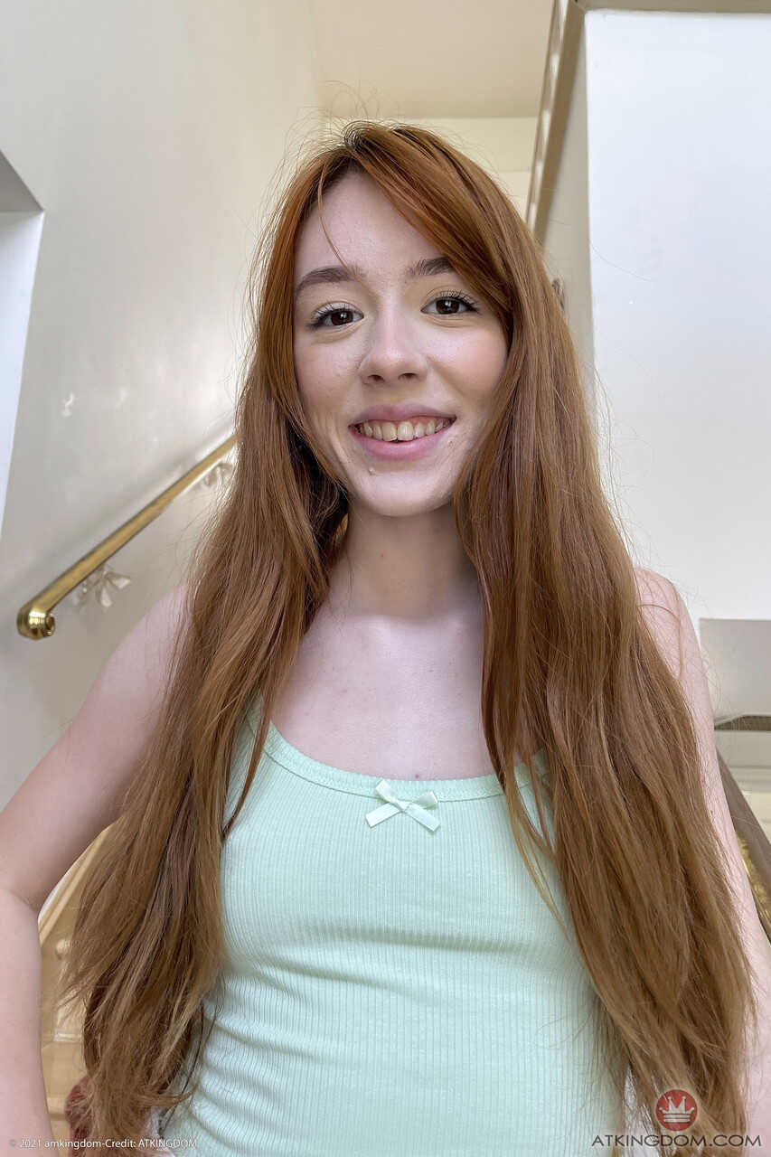 Adorable teen Michelle Anthony flaunts her hard nips and big booty in a solo... and her petite panties! - Michelle Anthony