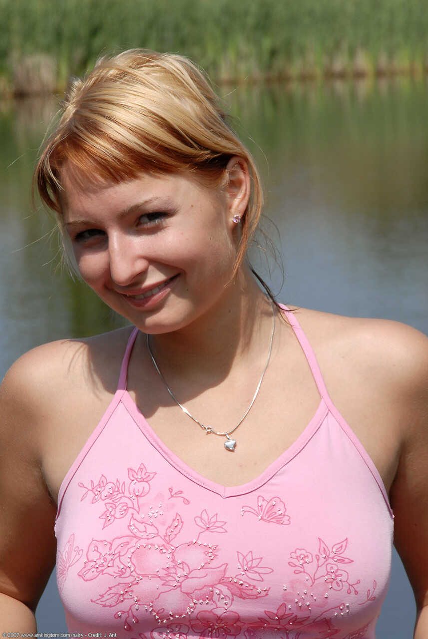 Blonde Stany's Hairy Outdoor Adventure - Stany