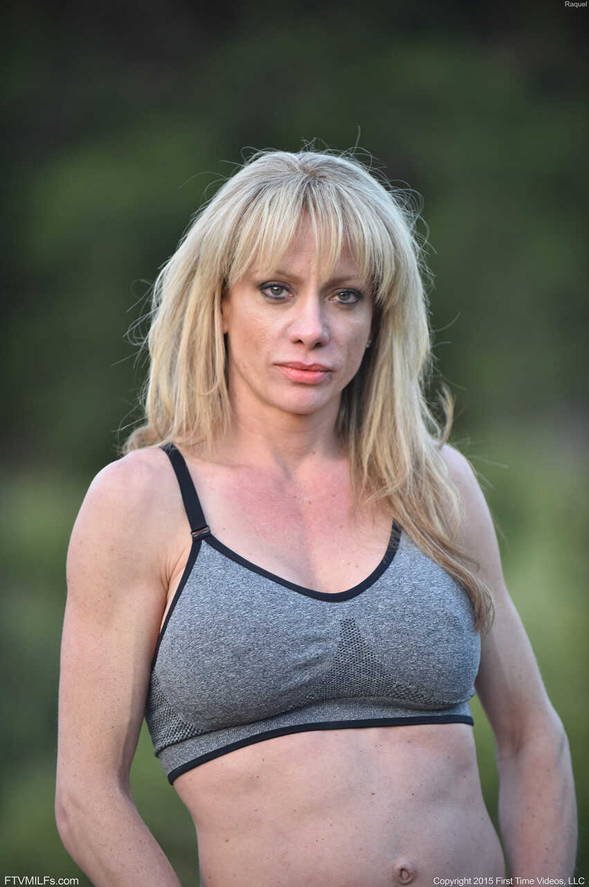 Skinny Mature Amateur MILF Raquel Shamelessly Exposes Her Big Tits & Clit in Public! - Raquel Sultra