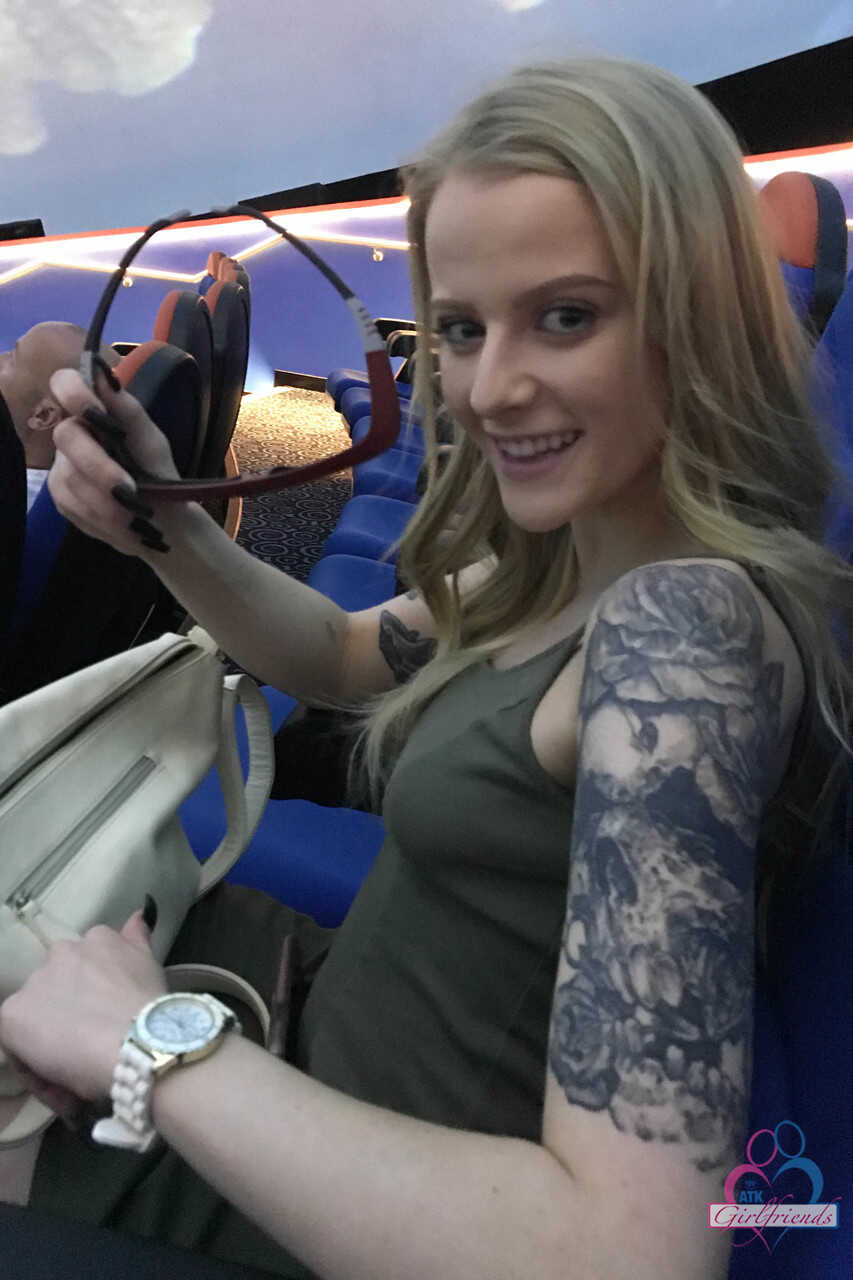 Paris White's ATK Girlfriends Vacation Adventure   Nerdy Paris White's Amateur Girlfriend Cute Teen Petite Feet ...