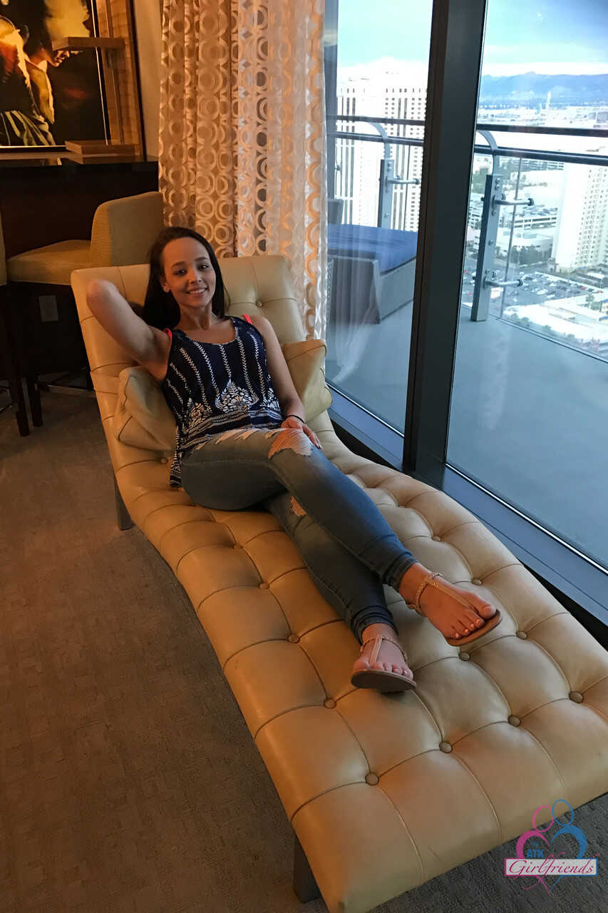 Colombian girl Emily Cash flaunts her sexy feet in her solo compilation of amputee fetish scenes! - Emily Cash